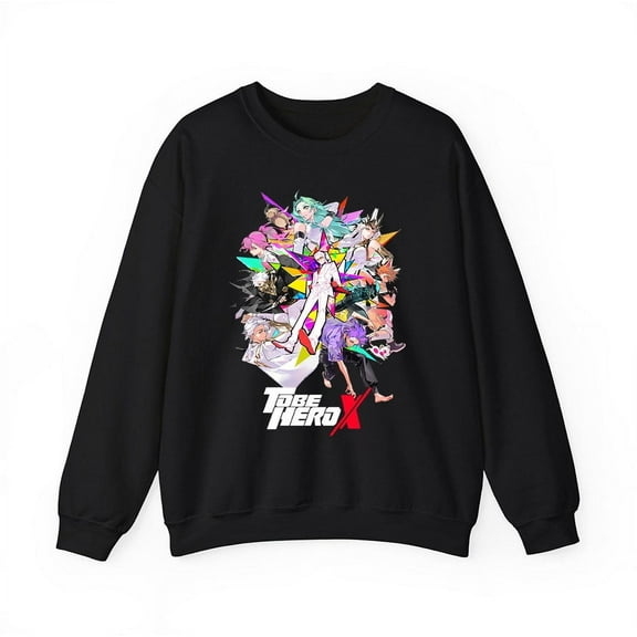 To Be HERO X Merch Crewneck Sweatshirt Men Women Anime Series Cover Long Sleeve Graphic Top