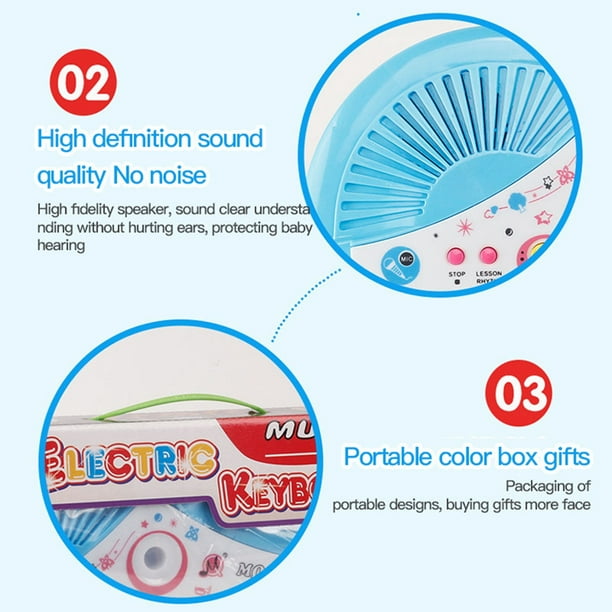 Tut Tut Bolide DREAMADE 37 Touches Clavier Électronique Pour Enfant