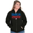 thumbnail image 3 of Dominican Domination Proud Loud DR Zip Up Hoodie Men's Women's Brisco Brands S, 3 of 5