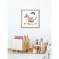 thumbnail image 6 of Marmont Hill Rainbow and Cactus Unicorn Framed Wall Art, 6 of 6