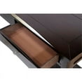 thumbnail image 4 of Furniture of America Bonner Transitional Wood 2-Drawer Console Table in Espresso, 4 of 7
