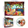 thumbnail image 2 of Puzzle PuzzOne Beach Paradise 1000 piezas 69x51 cm, 2 of 7