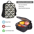 thumbnail image 5 of Pofeuu Sea ​​Urchin Print Backpack Travel Backpacks With Lunch Bag Pencil Bag Set 3 pcs Set Cartoon Backpack, 5 of 7
