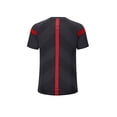 thumbnail image 2 of Haitryli Mens Soccer Referee Uniform Official Football Ref Outfit Athletic T Shirt with Shorts Set Black S, 2 of 7