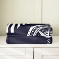 thumbnail image 3 of Erosebridal Retro Compass Sherpa Blanket, Nautical Theme Plush Blanket, Soft, 30x40, 3 of 6
