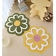 thumbnail image 3 of Alfombra de área de flores, alfombra de baño Floral bonita, alfombra redonda de microfibra suave para suelo de flores, absorción de agua, 3 of 5
