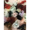 thumbnail image 2 of Charmed Handmade 50 pcs 1 1/2" Organza Flowers w/ Satin rose in the Middle Appliques Craft, 2 of 3