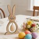 thumbnail image 4 of Adornos de Pascua, regalos de Pascua, adorable conejito de Pascua, adorno colgante de madera con huevo, decoración de Pascua, regalo ideal para Pascua, letrero de madera., 4 of 6