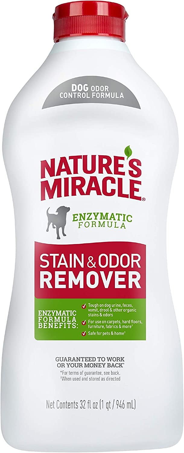 Nature's Miracle Stain and Odor Remover Dog 32 Ounces, Odor Control