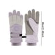 thumbnail image 2 of Guantes Esquí Invierno Unisex Snowboard Cuero PU Antideslizante Pantalla Táctil Impermeable M ( ) Púrpura Blanco, 2 of 9