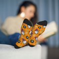 thumbnail image 5 of Vsdgher Halloween Witches Gnome Unisex Crew Socks Lightweight Breathable Ventilation Ankle Socks, Mid-calf socks for Daily, 5 of 7