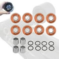 thumbnail image 6 of ABEC-11 Skateboard Bearing Skates Inline Skates Longboard Bearings Set - Orange, 6 of 10
