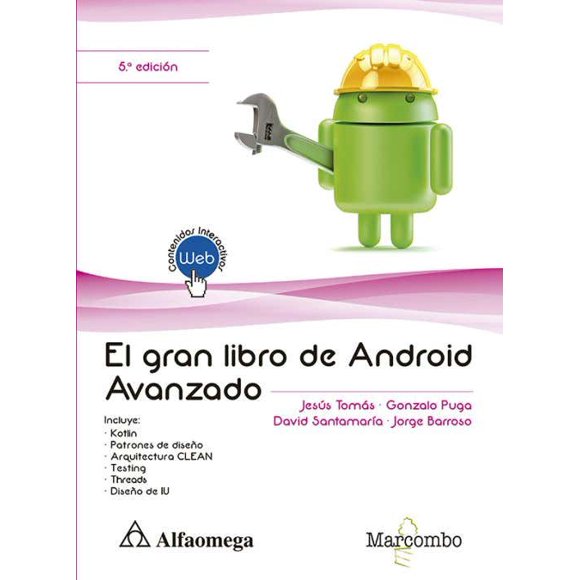 EL GRAN LIBRO DE ANDROID AVANZADO ALFAOMEGA / MARCOMBO Pasta Blanda