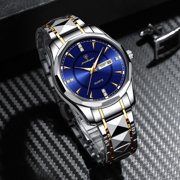 Poedagar New Fashion mens watches stainless steel top brand luxury waterproof men quartz wristwatches Relogio masculeinoa