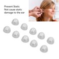 thumbnail image 4 of 10pcs  Domes, Soft Silicone Closed Domes Sound Amplifier Closed Domes  Earbud Earplug Accessories  Single Layer Double Hole Silicone Replacement Ear Plug Tips, 4 of 7