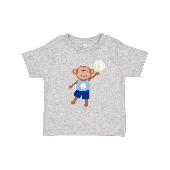 Inktastic Volleyball Player Boys Cute Monkey Boys Baby T-Shirt