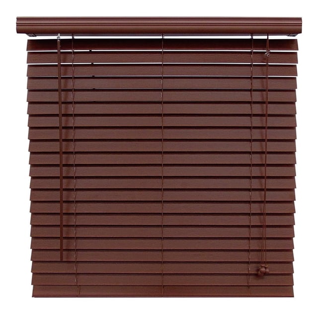 Persiana Deco 150x160 cm de PVC Chocolate