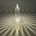 thumbnail image 6 of Gnmfd Flameless LED Candle with Refraction Projection, Crystal Imitation Table Lamp Night Light for Wedding Birthday Anniversary Home Romantic Atmosphere Party Decoration, 6 of 9