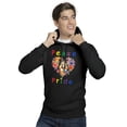 thumbnail image 3 of Peace Love Pride Shetland Sheepdog with Rainbow Sunglasses LGBT LGBTQ+ Hoodie Unisex Merch Hoodies Sheltie Dog Lover Gifts - 01004, 3 of 6