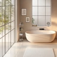 thumbnail image 2 of Esquinero Para Baño Estante Organizador Mueble Para Baño 4 Niveles Metalico Blanco Madera Acacia, 2 of 12