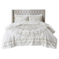 thumbnail image 1 of Madison Park Violette 100 Percent Cotton Tufted Coverlet Set in Ivory, 1 of 12