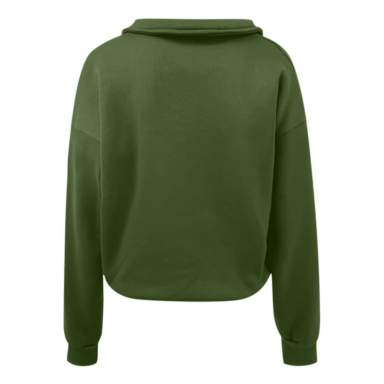 Lmtime Women's Half Zip Crop Sweatshirt Workout Crop Tops Lmtime Women's Half Zip Crop Sweatshirt Workout Crop Tops