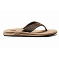 thumbnail image 3 of Reef Phantom II Men's Flip Flop Black, Brown, White 7 8 9 10 11 12 13 14, 3 of 11