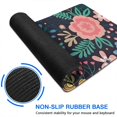 thumbnail image 6 of Long Mouse Pads for Desk,Pioneer Flower Floral Print Pattern Desk Mats on Top Of Desks, Desk Mouse Pad Extra Large with 3mm Non-Slip Base and Stitched Edge for Gaming,Office,Work,Home 47.3"x23.6", 6 of 6