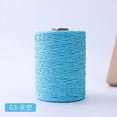 thumbnail image 1 of Raffia Yarn Knitting Crochet Paper Straw Rope Thread For Weaving Summer Handmade Hat Basket Handcrafts Tricots DIY Material Rug, 1 of 7