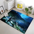 thumbnail image 2 of Hermosa alfombra de pintura de película Avatar para sala de estar, área grande, decoración suave negra para el hogar, Picnic bohemio2780x120cm (31x47 pulgadas)80x120cm (31x47 pulgadas) zhangyuxiang unisex, 2 of 2