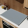 thumbnail image 5 of Stove Mat for Gas and Electric Stoves, 22x8 Heat Resistant Stove Cover Protector with Non-slip Backing for Spill and Scratch Protection, Kitchen Countertop Mat for Everyday Cooking and Baking, 5 of 9
