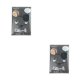 thumbnail image 2 of Jumpingount Bangs Pad Paste Post Home Barber Makeup Use Clip Styling Washing Shop Prop Fixing Accessory Hair Pads Face Sticker Accessories Negro 2piezas, 2 of 6