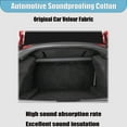 thumbnail image 6 of Sound Insulation Cotton Hood Trunk, Trunk Lid Soundproofing Cotton For Tesla Model 3, Soundproof Car Accessories-black, 6 of 6