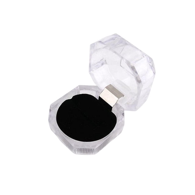 Qarigey Caja de paquete de joyería de 20 piezas, anillo de moda, collar, pendientes, pendientes, caja de almacenamiento, contenedor de embalaje Ropa, zapatos y accesorios Miscelánea Negro Qarigey AP015579-01