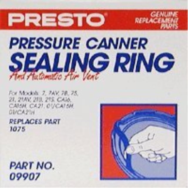 Presto 09907 Pressure Canner Sealing Ring/Automatic Air Vent Pack