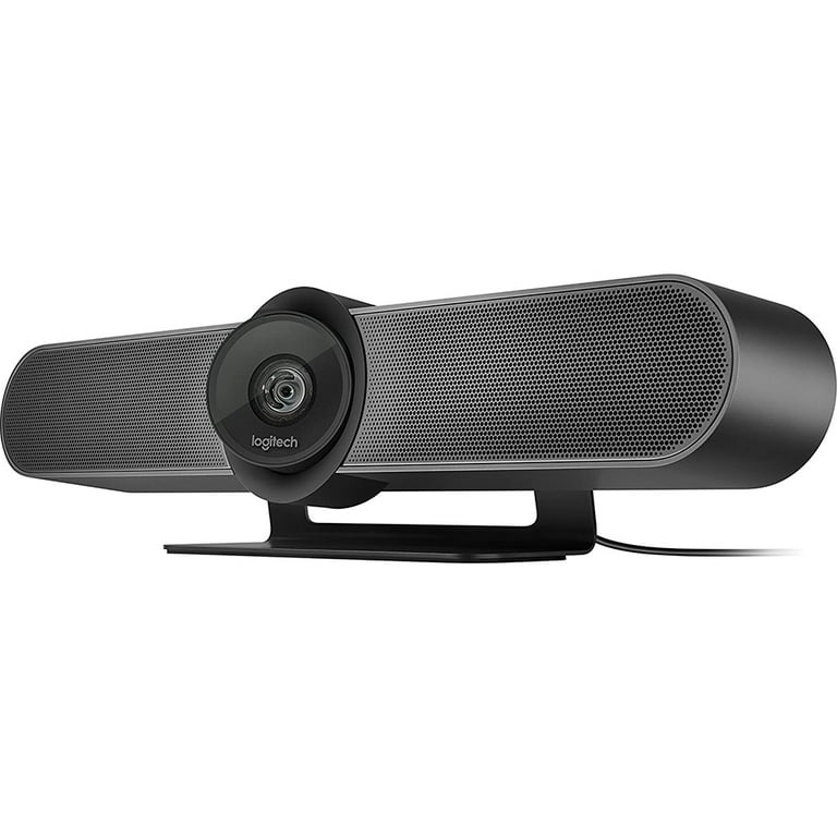 Logitech MeetUp Webcam, 4K Ultra HD Video Conferencing System with
