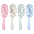 thumbnail image 4 of Ventilated Hollow Spiral Hair Brush, Wet & Dry Detangling Comb with Ergonomic Handle, Scalp Massage Hair Styling Brush, 4 of 4