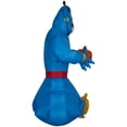 thumbnail image 3 of Gemmy Projection Airblown Inflatable Kaleidoscope Aladdin Genie Scene Disney (Blue), 8 ft Tall, Multicolored, 3 of 5
