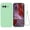 Light Green, variant on Phone Case for Google Pixel 9A, Silicone with Lanyard, Microfiber Lining, Yellow