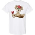 thumbnail image 3 of Inktastic Baseball Teddy Bear T-Shirt, 3 of 5