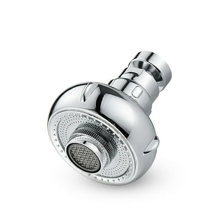 

1111Fourone Faucet Extender Stainless Steel Water-saving 360 Degree Rotating Flexible Adjustable Tap Adaptor Extension Connector Spout Spray