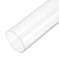 thumbnail image 1 of Tubo Rígido de Acrílico Transparente Uxcell, 41 mm (1.61") ID x 45 mm (1.77") OD x 254 mm (10") L, 1 of 7
