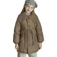 thumbnail image 1 of Adults' Casual Warm Jacket Solid Color Knitted Yarn Collar Button Thickened Mid Length, 1 of 5
