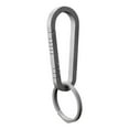 thumbnail image 5 of FONDOTIN Titanium Keychain Clip Grey Outdoor Quick Release Key Holder, 5 of 8