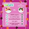 thumbnail image 5 of Yumearth Organic Vitamin C Pops Variety Pack, 40 Fruit Flavored Favorites Lollipops, Allergy Friendly, Gluten Free, Non-Gmo, Vegan, No Artificial Flavors Or Dyes, 5 of 5