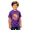 thumbnail image 3 of Shinyii Boys Graphic Tee Basketball Print Short Sleeve T-Shirt Kids Summer Top, Sizes 2-13, 3 of 3