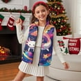 thumbnail image 2 of Pzuqiu Axolotl Sleeveless Vests Casual Clothes for Girls 3T Fall Outfits Fashion Clothing Comfortable Zipper Winter Sleeveless Jacket with Pockets Practical for Daily Life, 2 of 7