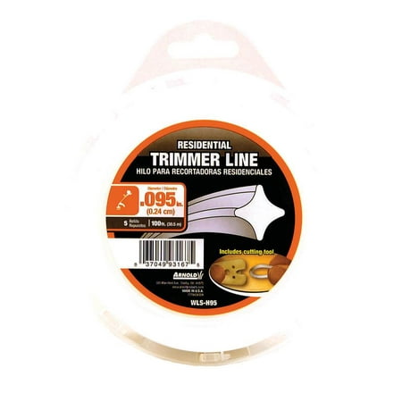 Arnold Corp WLS-H95 0.095 Trimmer Line 5-Refills