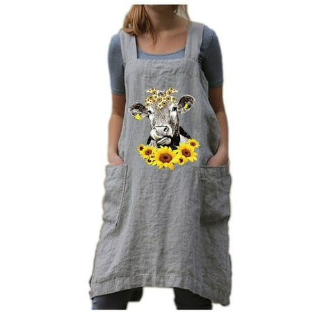 

Long Sleeve Dress for Women Valentines Dress for Women Women Plus-Size Casual Sexy Printing Pockets U-Neck Sleeveless Loose Fit Dress on Clearance Women s Dresses Tops Dressy Casual Gray 5XL