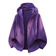 thumbnail image 6 of Hooded Sun Jacket Men Women Summer Fall Lightweight Long Sleeve Loose Casual Zip Up Sun Hoodie with Pockets Fishing Outerwear, 6 of 6